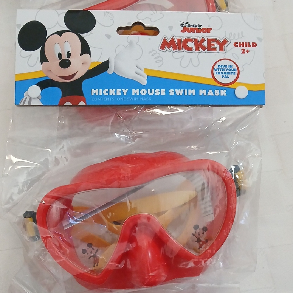 Disney Mickey Mouse Red Swim Mask for Kids
